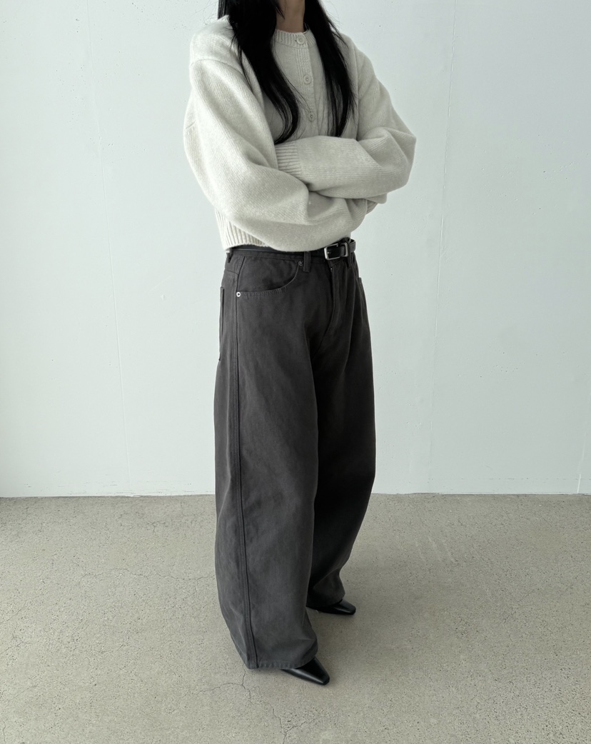 TAUPE東大門㊣代購女士新品職業人氣25秋冬時尚真品推薦牛仔褲TAUPE牛仔褲