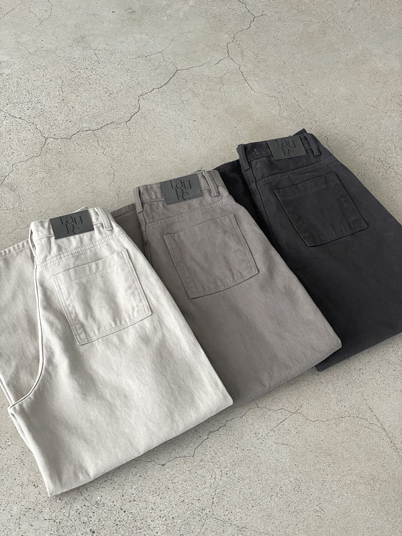 TAUPE東大門㊣代購女士新品職業人氣25秋冬時尚真品推薦牛仔褲TAUPE牛仔褲