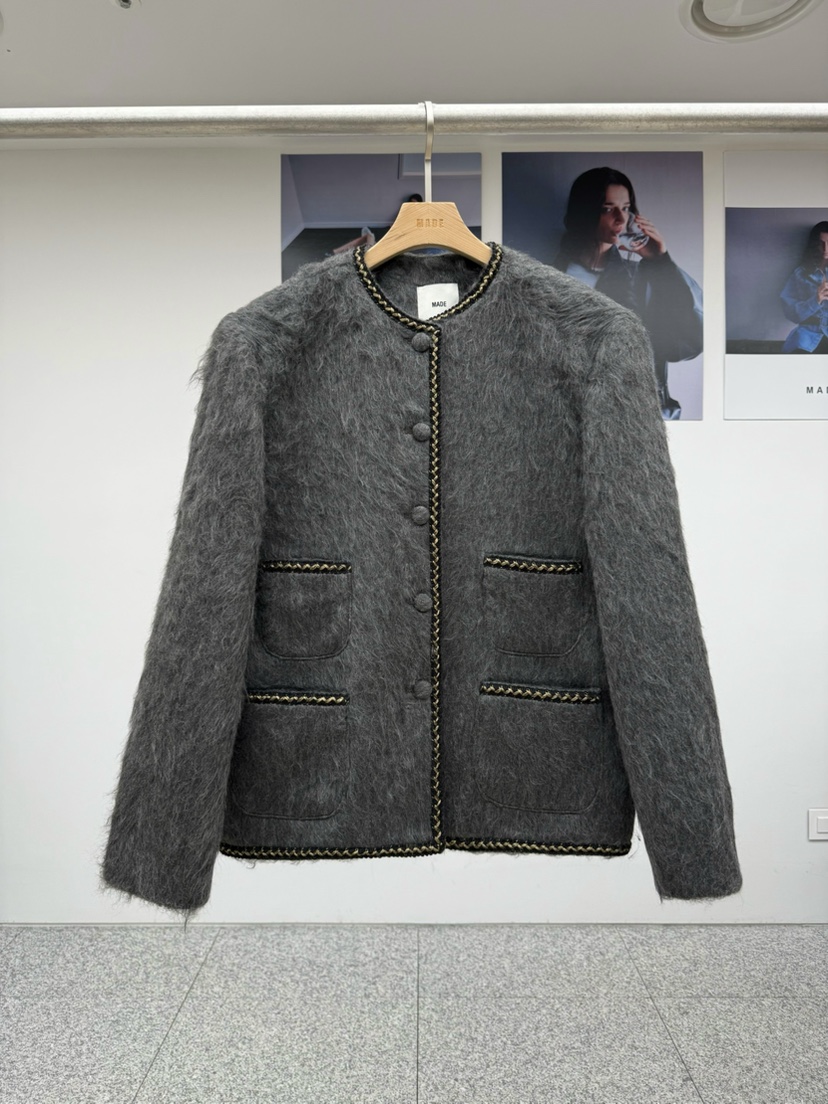 MADE-P東大門㊣實拍女裝新款25秋冬真品職業推薦時尚人氣夾克MADE-P夾克