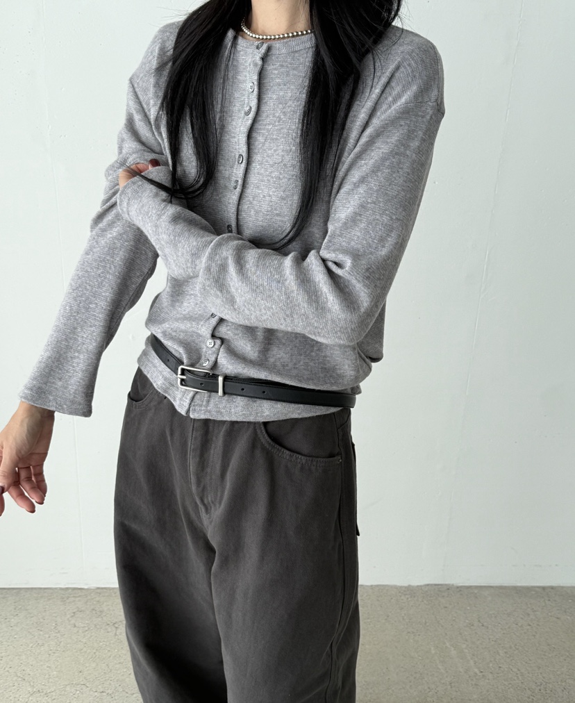 TAUPE東大門㊣代購女士新款真品時尚休閑推薦25秋冬針織衫紐扣TAUPE針織衫