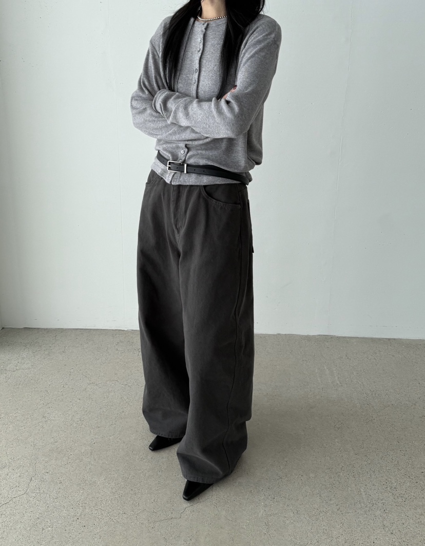 TAUPE東大門㊣代購女士新款真品時尚休閑推薦25秋冬針織衫紐扣TAUPE針織衫