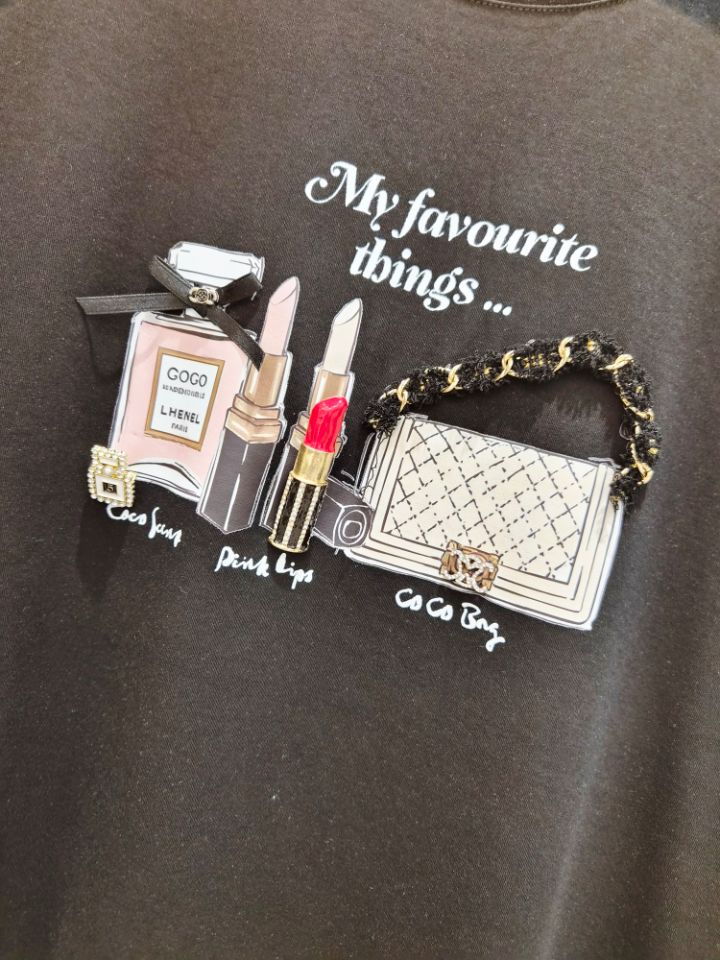 RICO東大門㊣代購女士新款時尚休閑熱賣人氣職業25秋冬長袖T恤bling bling/RICO長袖T恤