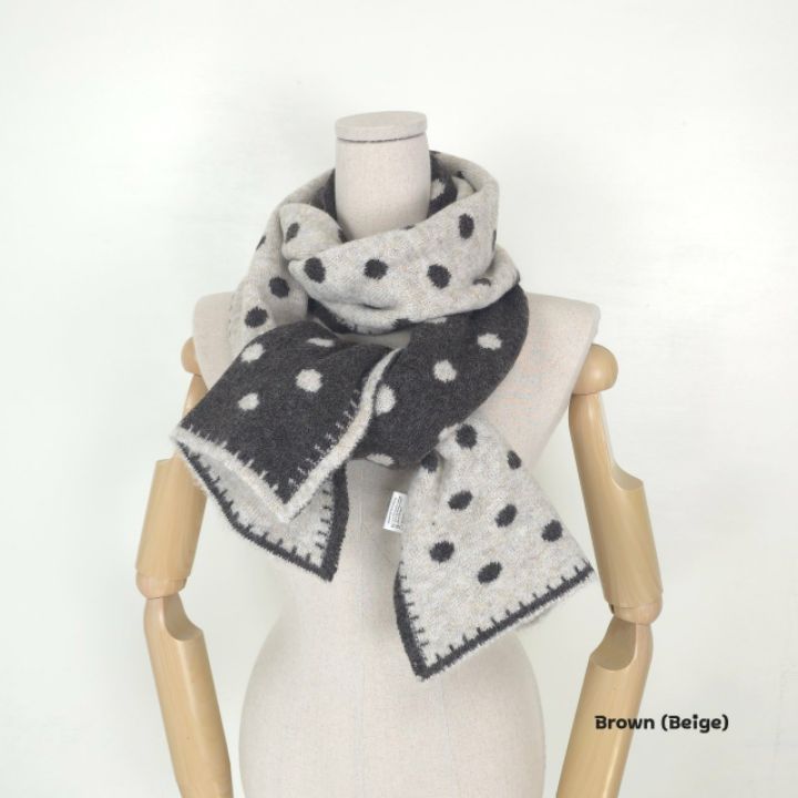 EBADA東大門㊣實拍女士新款25秋冬職業真品時尚圍巾披肩雙面EBADA圍巾/披肩圖色3