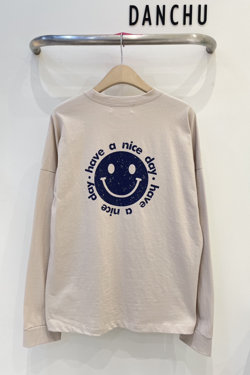 DANCHU韓國直郵㊣女士新品推薦時尚人氣熱賣真品25秋冬長袖T恤DANCHU長袖T恤