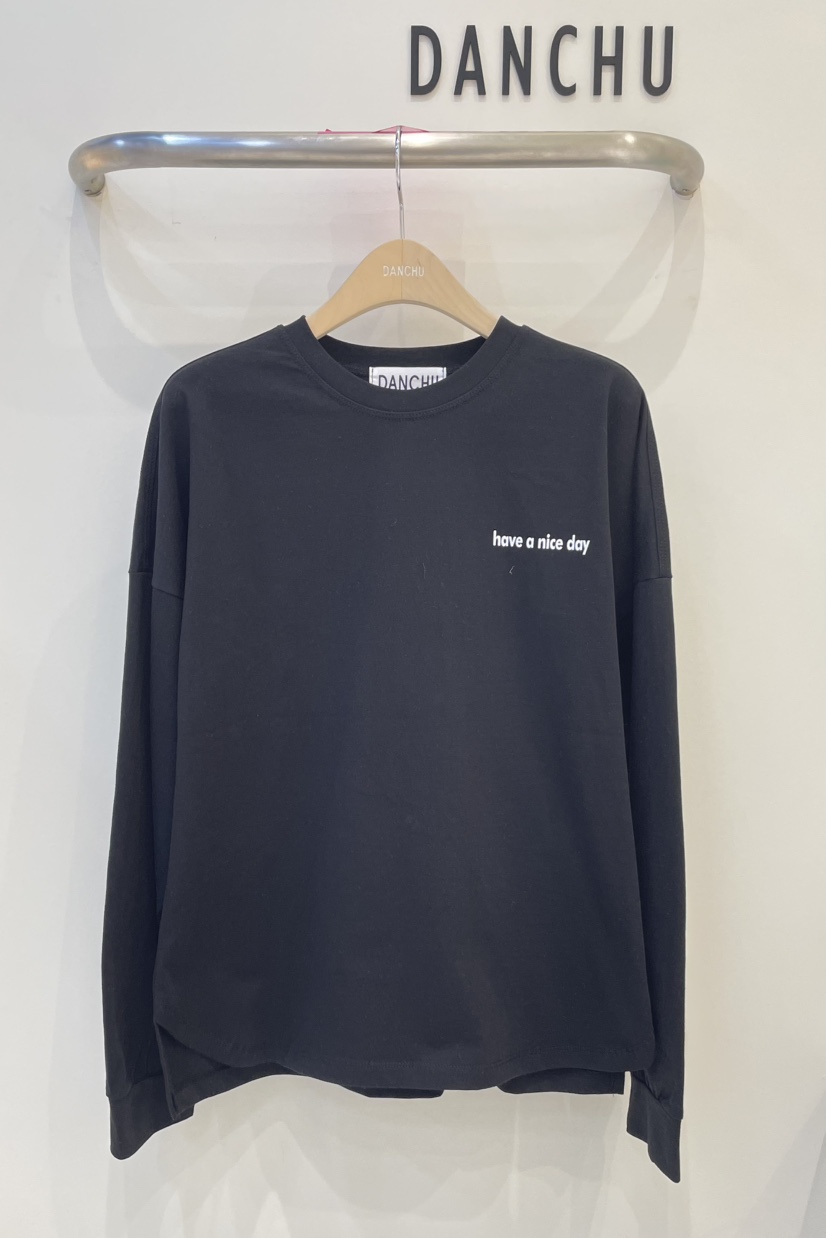 DANCHU韓國直郵㊣女士新品推薦時尚人氣熱賣真品25秋冬長袖T恤DANCHU長袖T恤圖色3