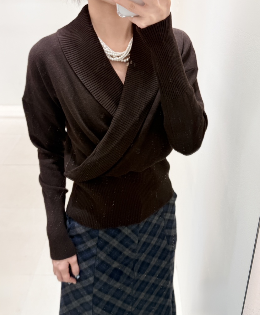 CORAL東大門㊣實拍女裝新品25秋冬休閑熱賣推薦真品時尚針織衫CORAL針織衫