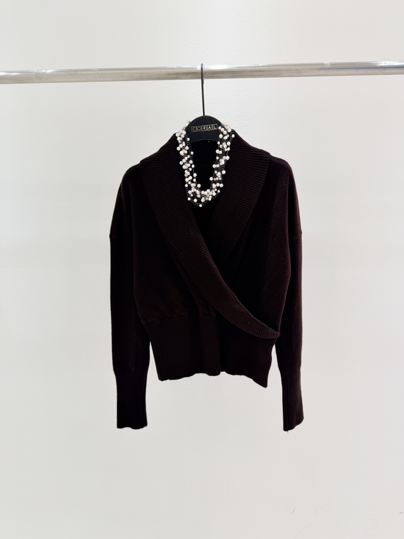 CORAL東大門㊣實拍女裝新品25秋冬休閑熱賣推薦真品時尚針織衫CORAL針織衫