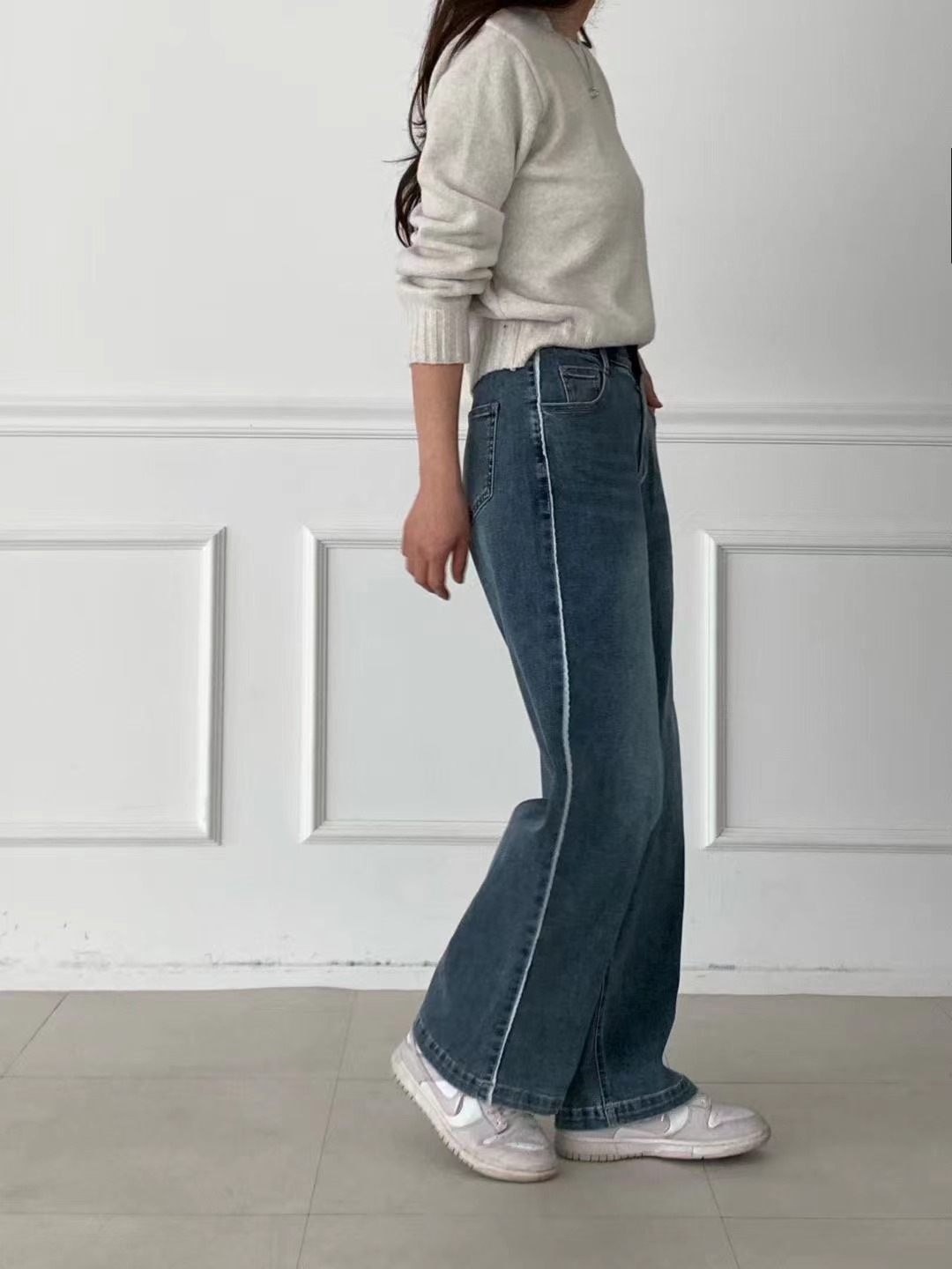 UB 40東大門㊣代購女裝新品熱賣人氣25秋冬真品推薦牛仔褲UB 40牛仔褲