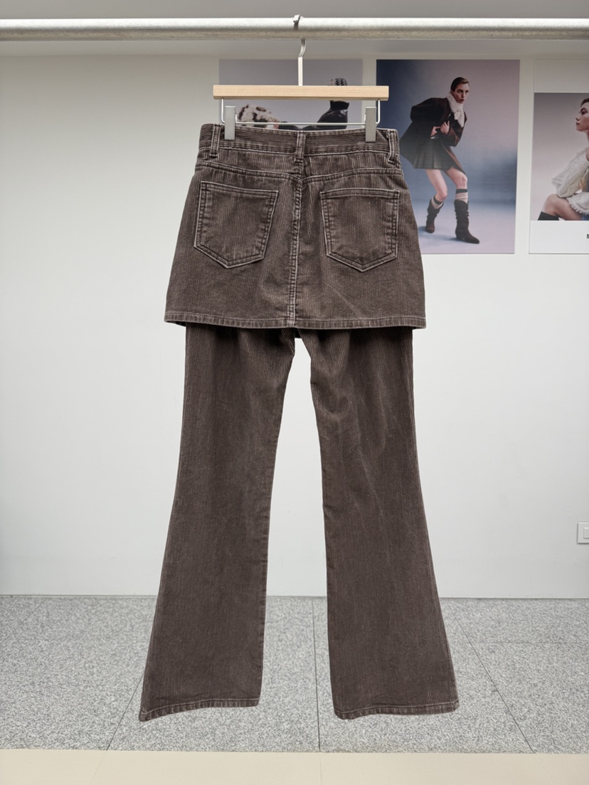 MADE-P東大門㊣實拍女裝新品25秋冬真品時尚熱賣職業人氣裙褲MADE-P裙褲