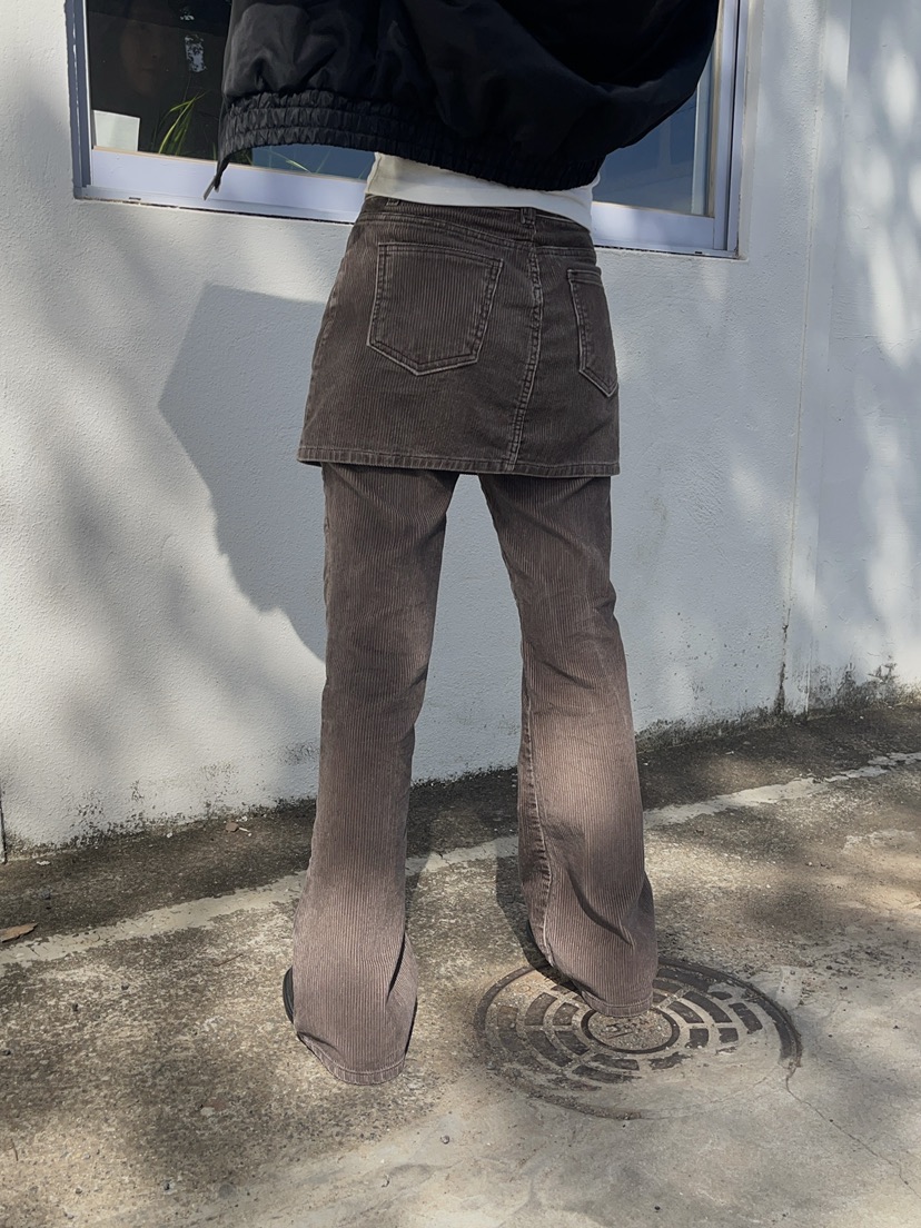 MADE-P東大門㊣實拍女裝新品25秋冬真品時尚熱賣職業人氣裙褲MADE-P裙褲