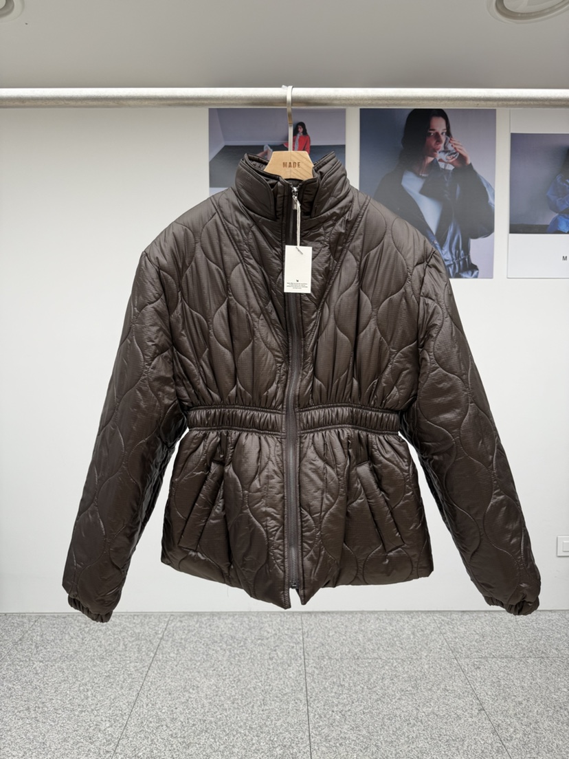 MADE-P韓國代購㊣女裝新品推薦熱賣休閑25秋冬真品短款棉服MADE-P短款棉服