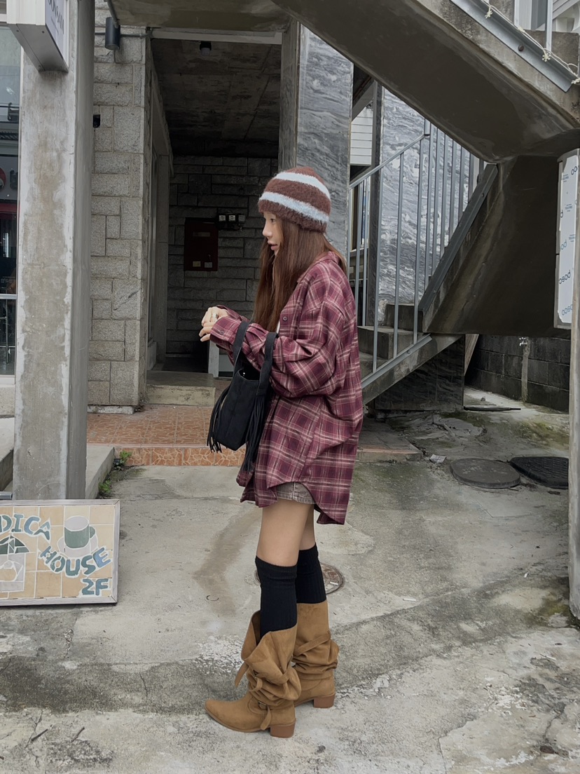 MADE-P東大門㊣實拍女裝新款休閑人氣職業25秋冬襯衫蕾絲衫MADE-P襯衫/蕾絲衫