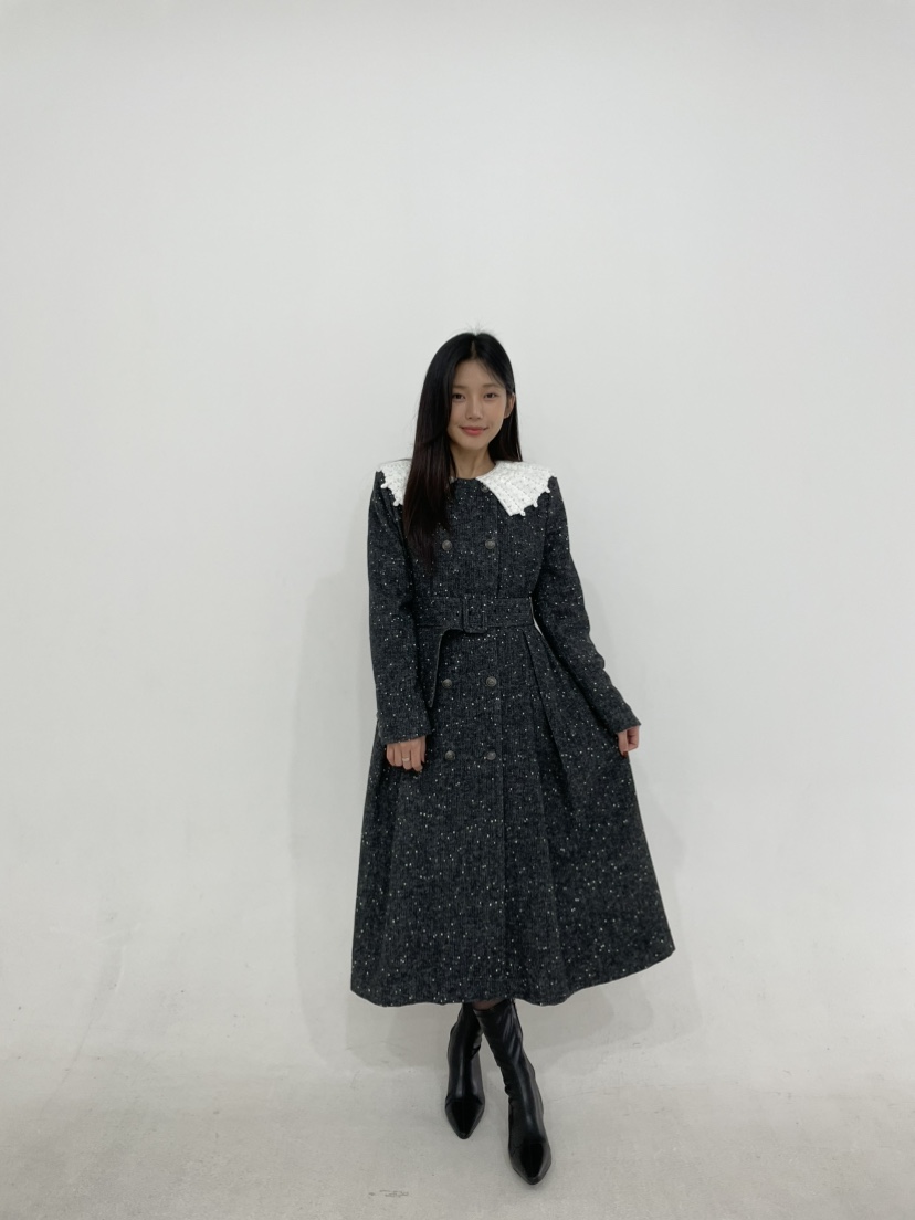 ANNA VERRY-P東大門㊣代購女士新品推薦休閑25秋冬連衣裙ANNA VERRY-P連衣裙圖色1