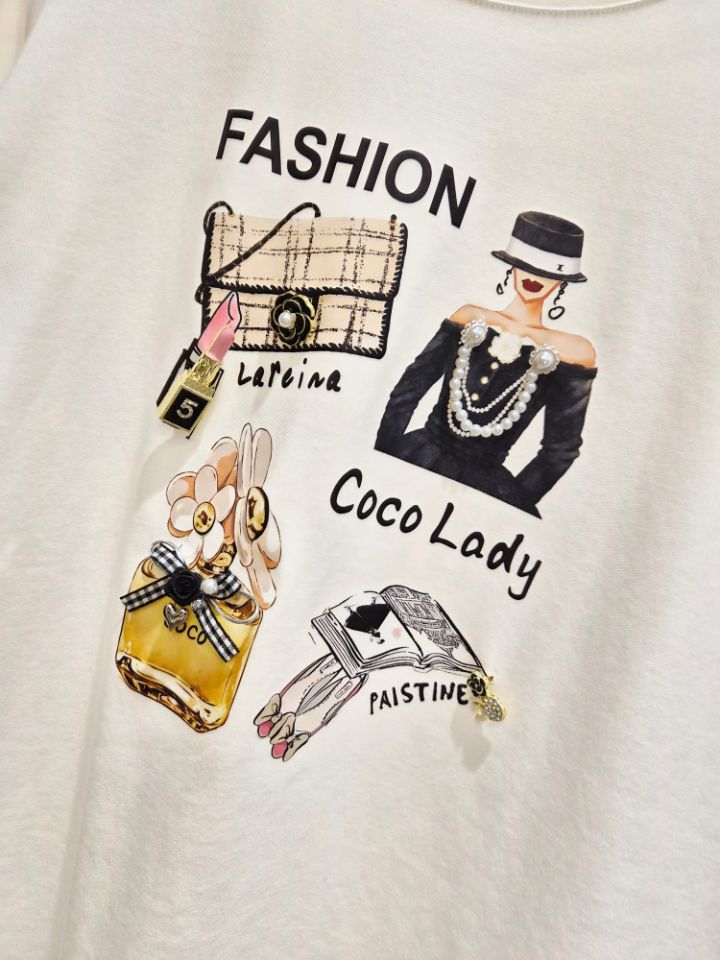 RICO韓國代購㊣女士新品推薦職業休閑時尚人氣25秋冬長袖T恤bling bling/RICO長袖T恤