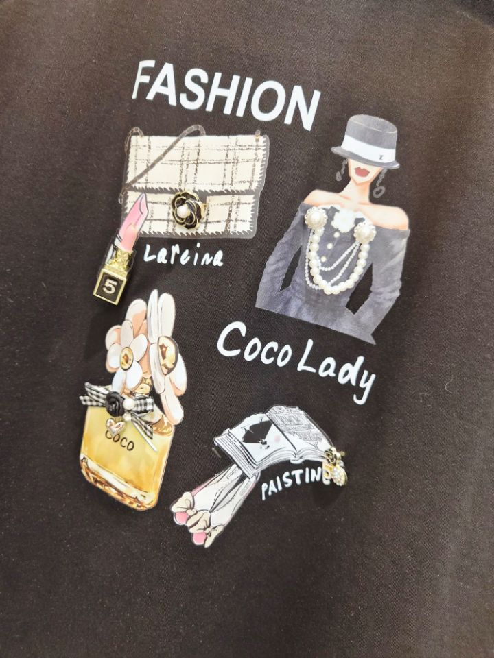 RICO韓國代購㊣女士新品推薦職業休閑時尚人氣25秋冬長袖T恤bling bling/RICO長袖T恤