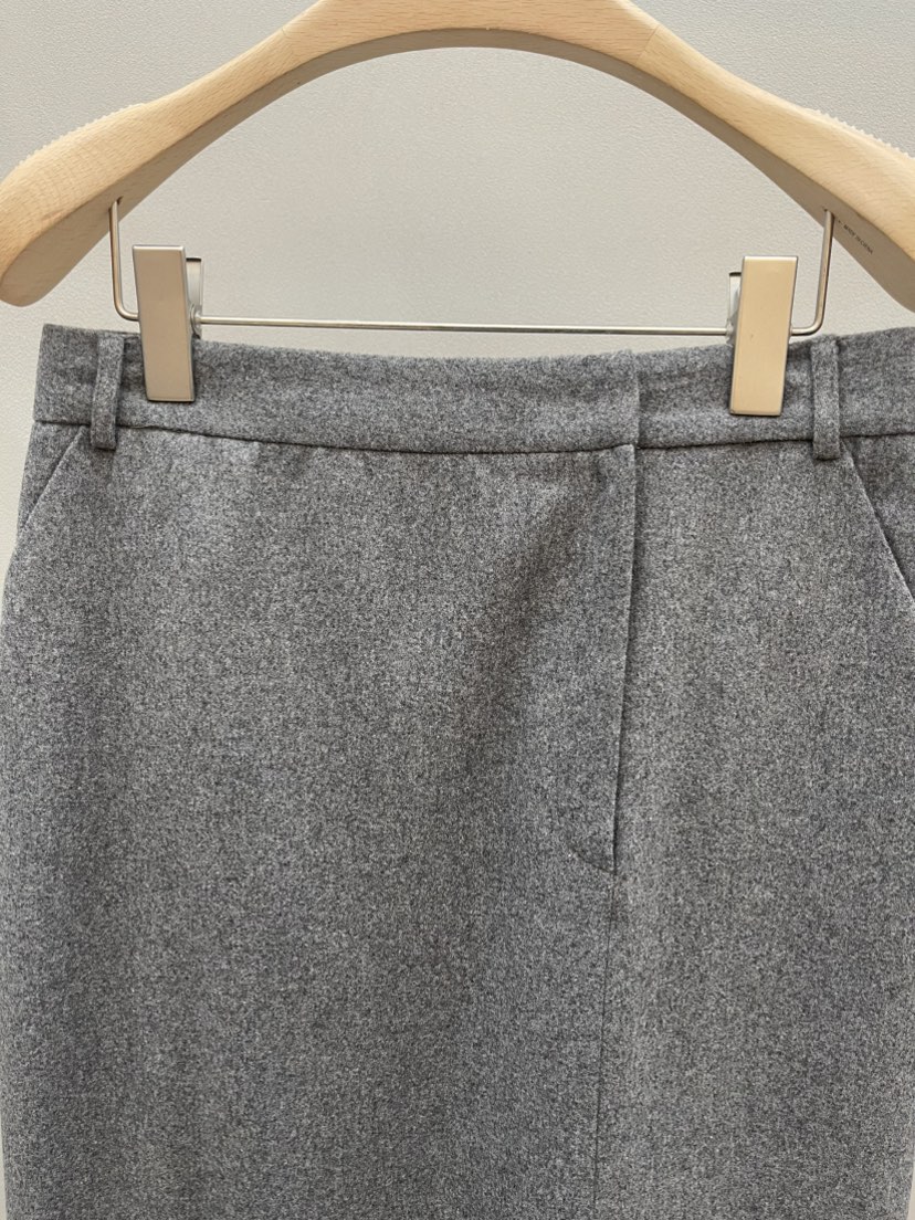 PLUS HONG-P東大門㊣實拍女裝新款職業真品休閑時尚長裙羊毛LORA FAMILY/PLUS HONG長裙