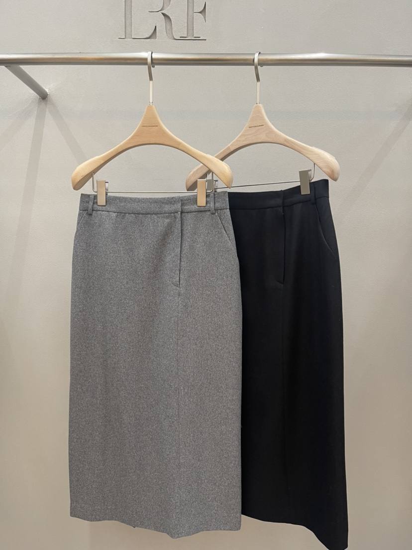 PLUS HONG-P東大門㊣實拍女裝新款職業真品休閑時尚長裙羊毛LORA FAMILY/PLUS HONG長裙