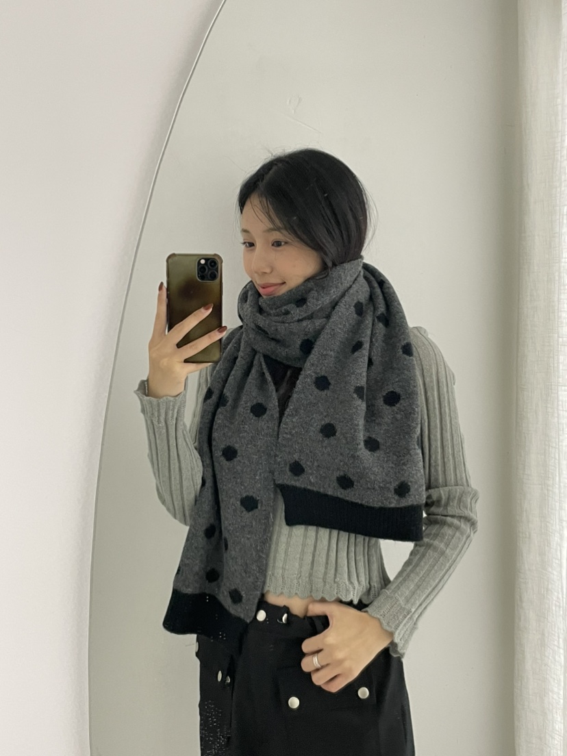 ANNA VERRY-P韓國代購㊣女裝新款時尚職業推薦人氣圍巾披肩ANNA VERRY-P圍巾/披肩