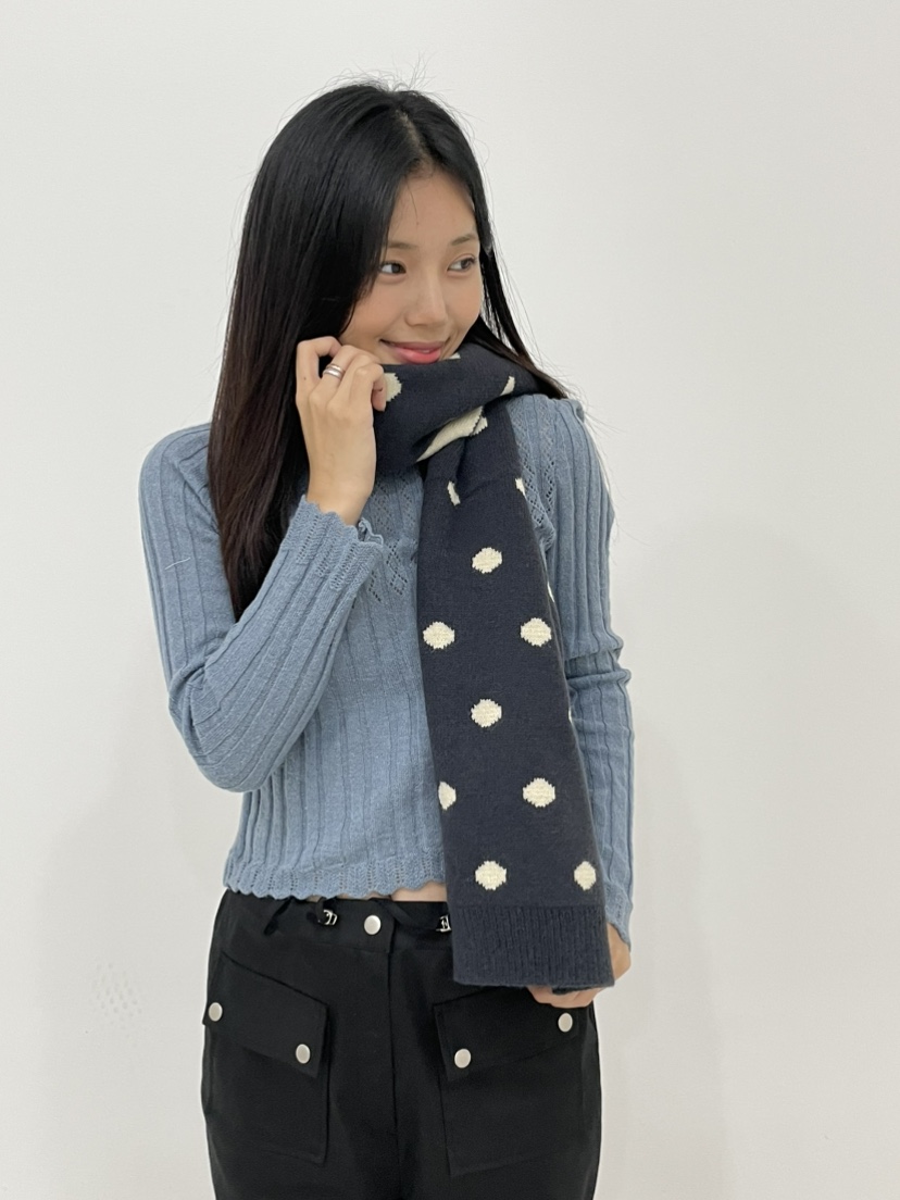 ANNA VERRY-P韓國代購㊣女裝新款時尚職業推薦人氣圍巾披肩ANNA VERRY-P圍巾/披肩圖色2