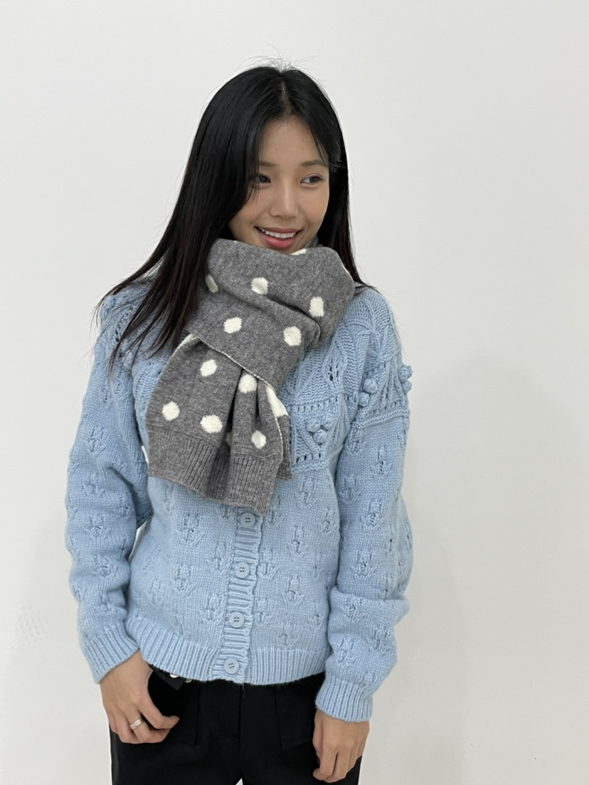 ANNA VERRY-P韓國代購㊣女裝新款時尚職業推薦人氣圍巾披肩ANNA VERRY-P圍巾/披肩圖色4