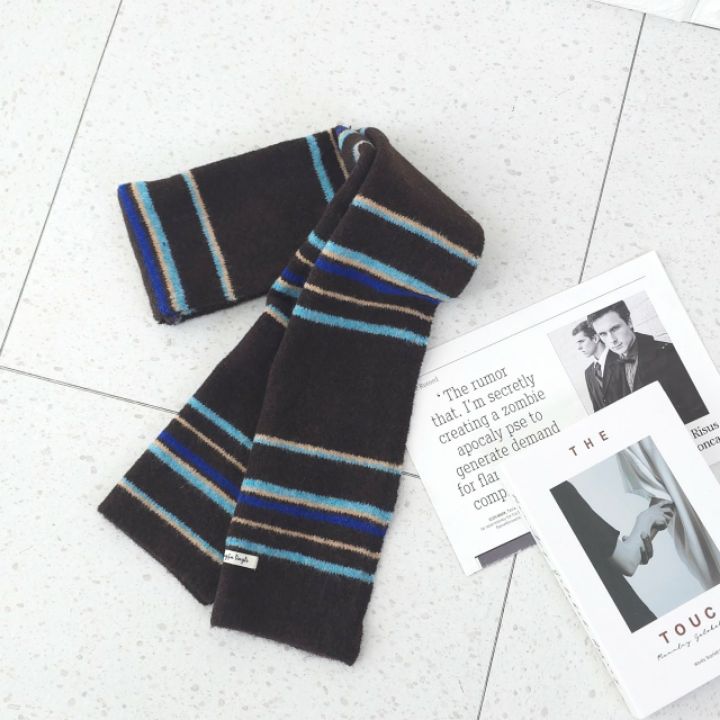 EBADA韓國直郵㊣女士新品休閑人氣時尚推薦真品25秋冬圍巾披肩EBADA圍巾/披肩圖色2