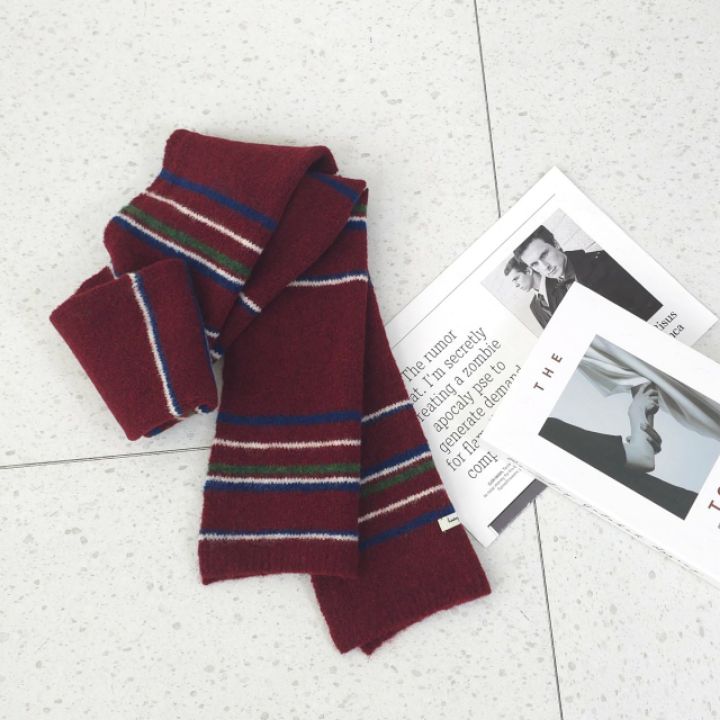 EBADA韓國直郵㊣女士新品休閑人氣時尚推薦真品25秋冬圍巾披肩EBADA圍巾/披肩圖色3