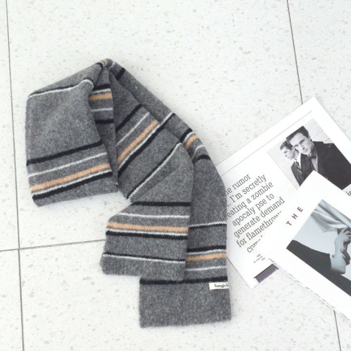 EBADA韓國直郵㊣女士新品休閑人氣時尚推薦真品25秋冬圍巾披肩EBADA圍巾/披肩圖色4