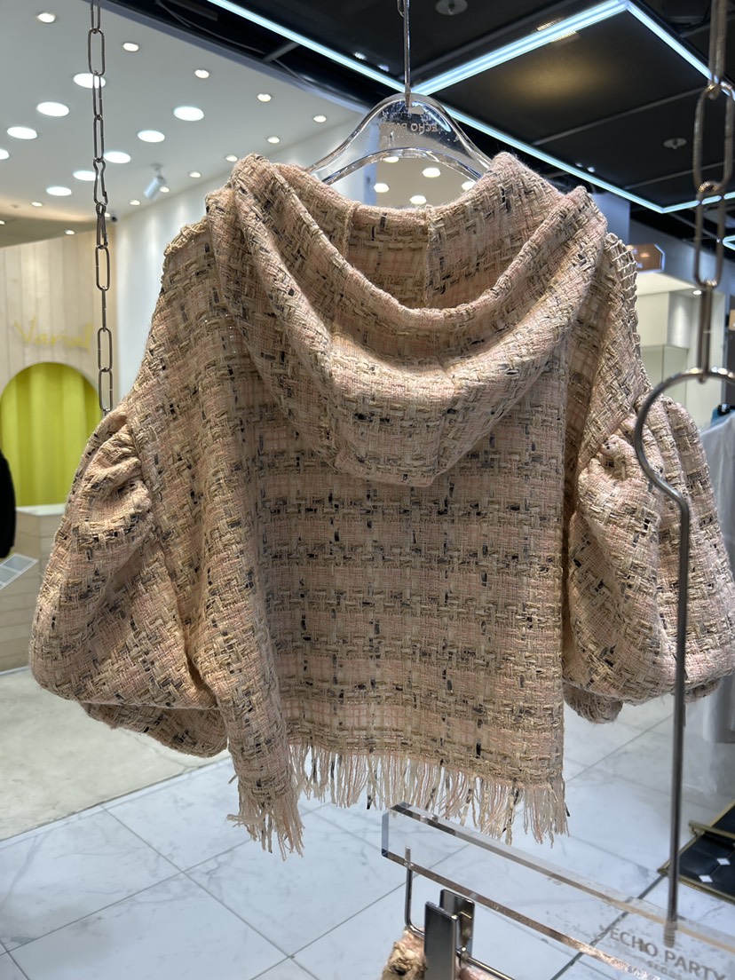 ECHOPARTY東大門㊣代購女士新品人氣推薦25秋冬真品夾克連帽衫ECHOPARTY夾克