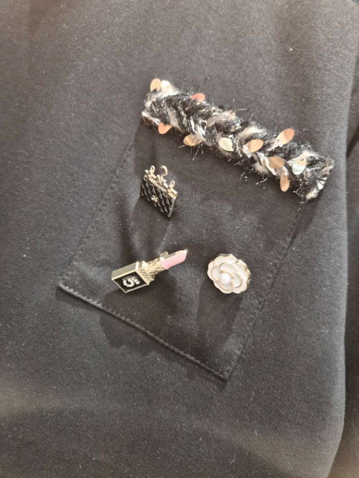 RICO東大門㊣代購女裝新品推薦25秋冬時尚人氣熱賣職業長袖T恤bling bling/RICO長袖T恤