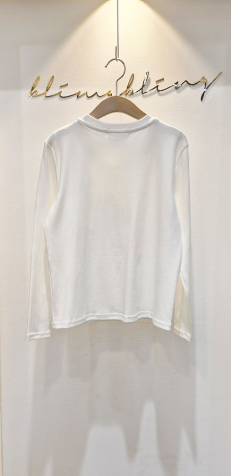 RICO東大門㊣代購女裝新品推薦25秋冬時尚人氣熱賣職業長袖T恤bling bling/RICO長袖T恤