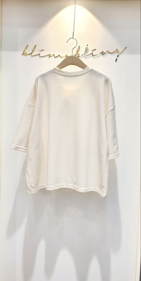 RICO韓國直郵㊣女士新品真品25秋冬人氣休閑職業時尚推薦T恤bling bling/RICOT恤