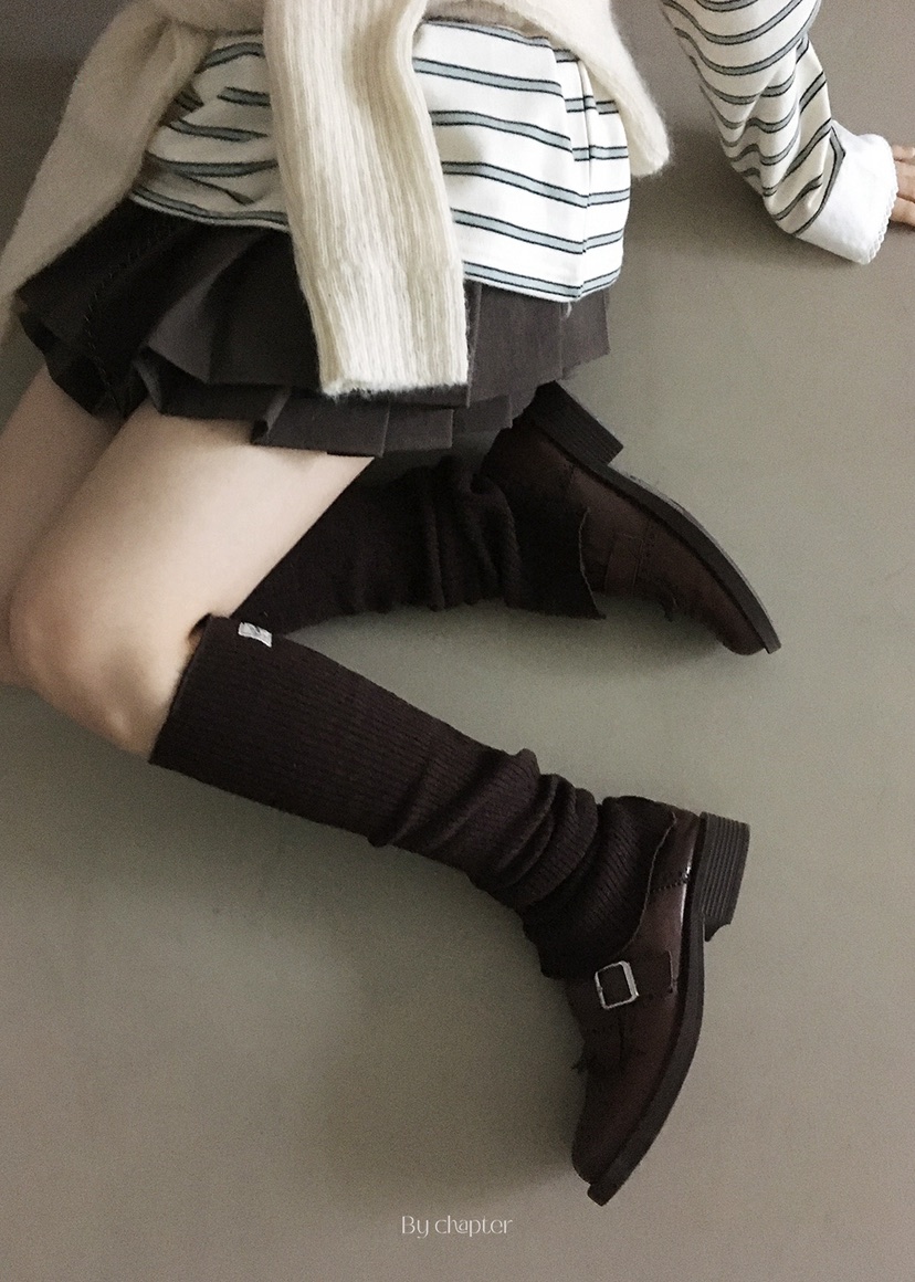 BY CHAPTER東大門㊣實拍女裝新款推薦職業休閑襪子羊毛保暖BY Chapter襪子圖色3