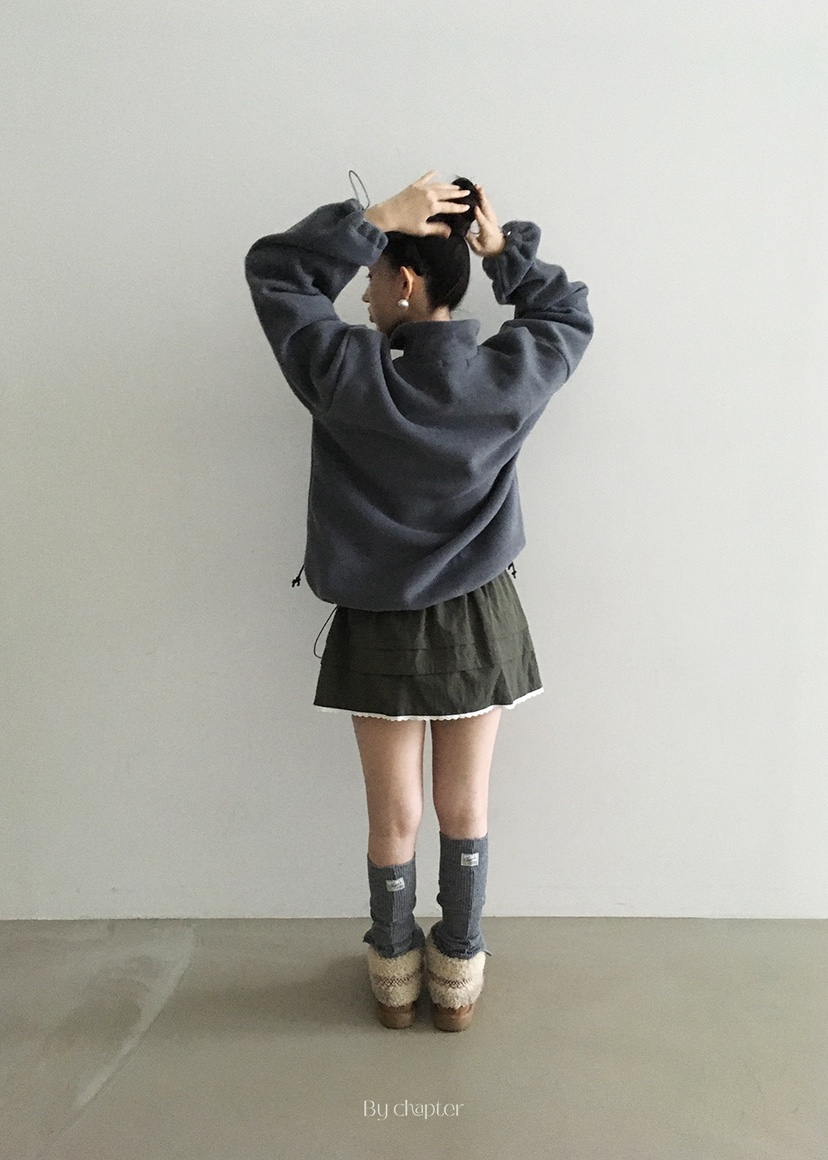 BY CHAPTER韓國代購㊣女裝新款人氣推薦熱賣25秋冬衛衣不含內搭BY Chapter衛衣