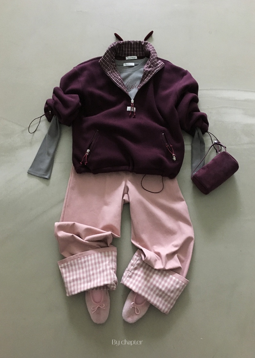 BY CHAPTER韓國代購㊣女裝新款人氣推薦熱賣25秋冬衛衣不含內搭BY Chapter衛衣