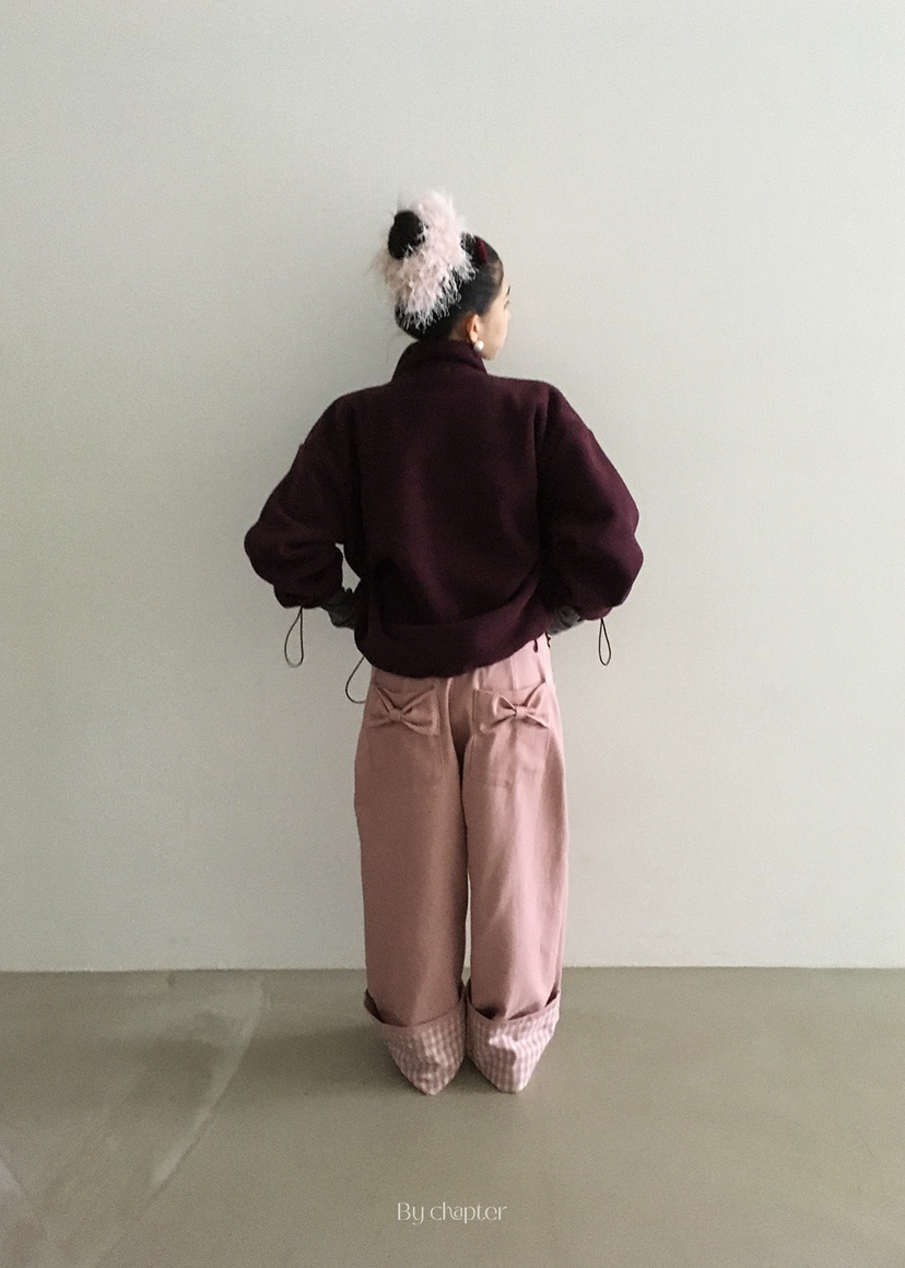 BY CHAPTER韓國代購㊣女裝新款人氣推薦熱賣25秋冬衛衣不含內搭BY Chapter衛衣