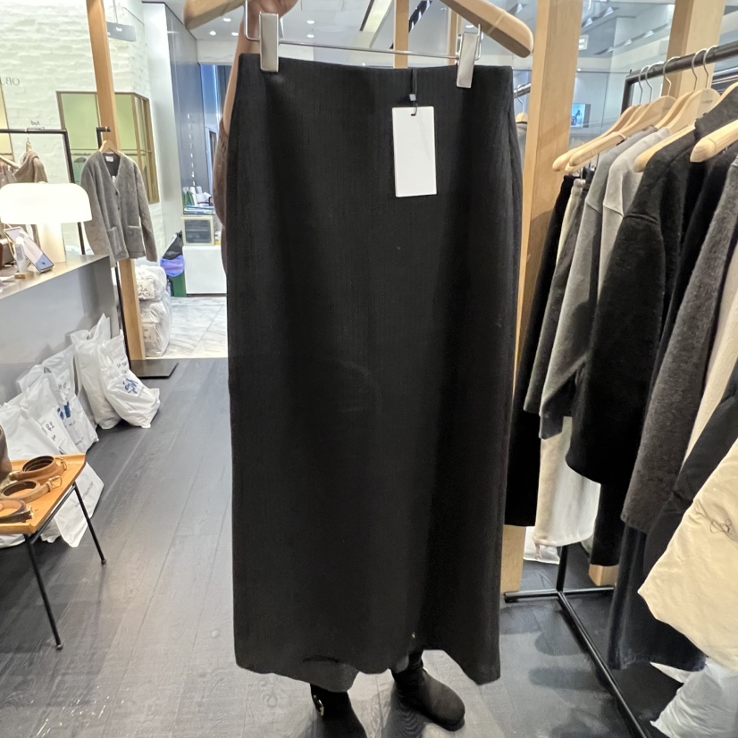 OBJECT韓國直郵㊣女士新品25秋冬推薦職業熱賣休閑時尚長裙OBJECT長裙圖色2