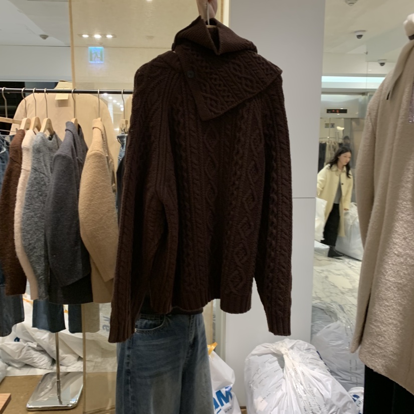 LMT（SAND LIMITED）東大門㊣代購女士新款25秋冬毛衣圍巾LMT/SAND LIMITED毛衣