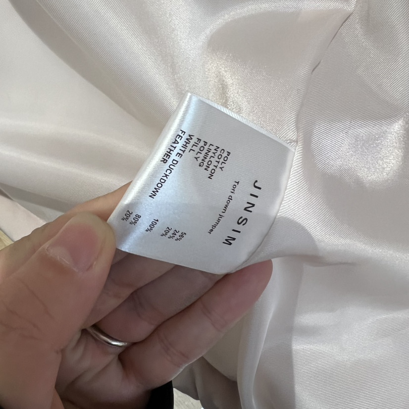 JINSIM東大門㊣直郵女裝新品時尚人氣熱賣推薦短款羽絨服絨JINSIM短款羽絨服