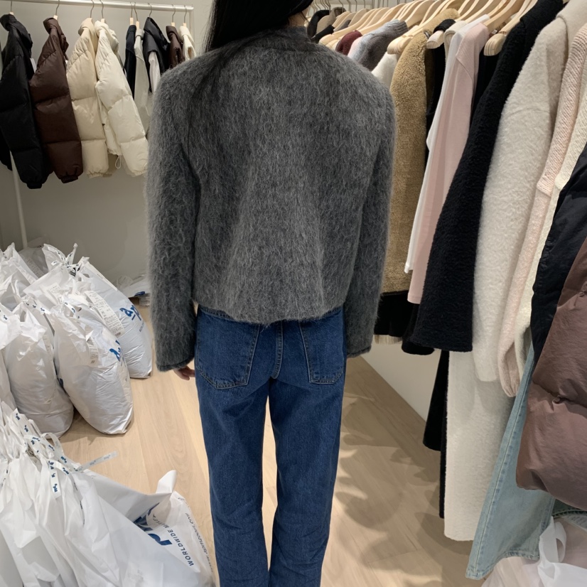 LIFFEY東大門㊣直郵女士新款推薦人氣職業時尚夾克羊毛短款LIFFEY夾克