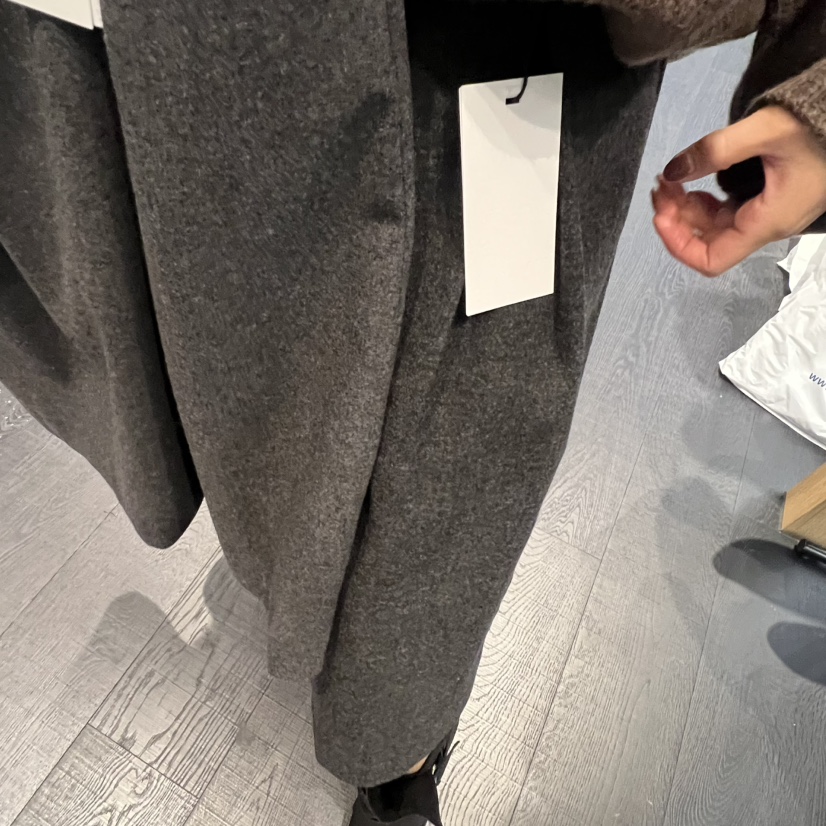 OBJECT東大門㊣代購女裝新品時尚熱賣25秋冬半身裙中短裙羊毛OBJECT半身裙/中短裙