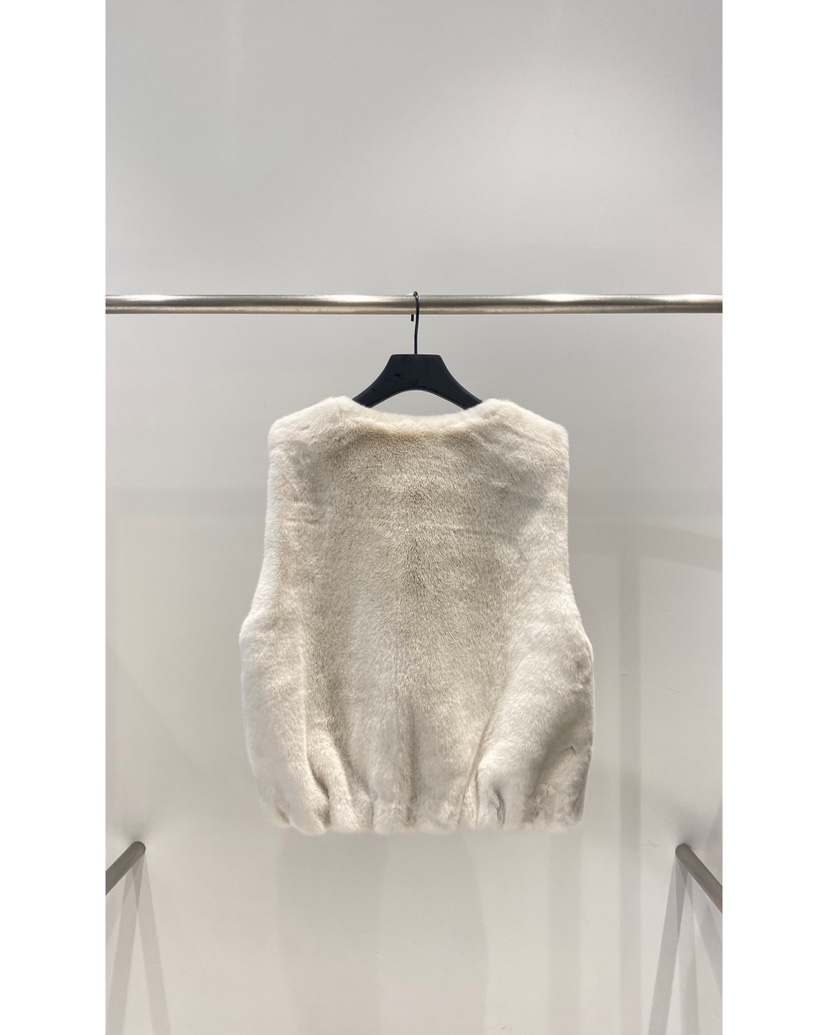 JANIE/NIA東大門㊣代購女裝新款人氣熱賣25秋冬真品馬甲皮草JANIE/NIA馬甲