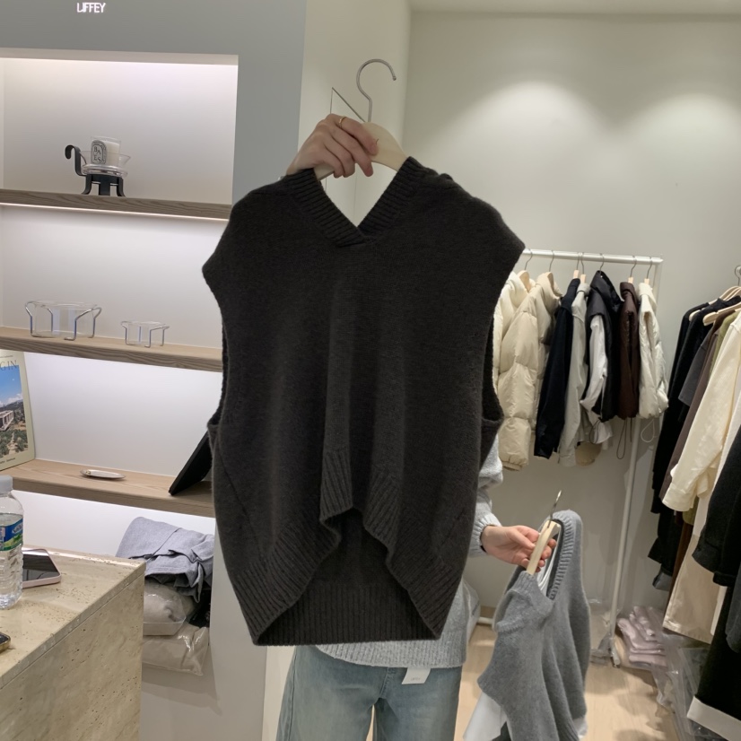 LIFFEY東大門㊣代購女士新款時尚職業吊帶背心不含內搭連帽LIFFEY吊帶/背心圖色3