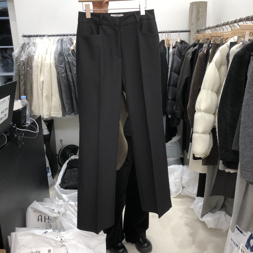 RECOVER東大門㊣代購女裝新品真品休閑時尚25秋冬熱賣休閑褲RECOVER/MOMENT休閑褲