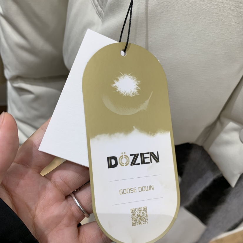 VERVEINE東大門㊣實拍女士新品休閑人氣短款羽絨服連帽衫鵝絨VERVEINE短款羽絨服
