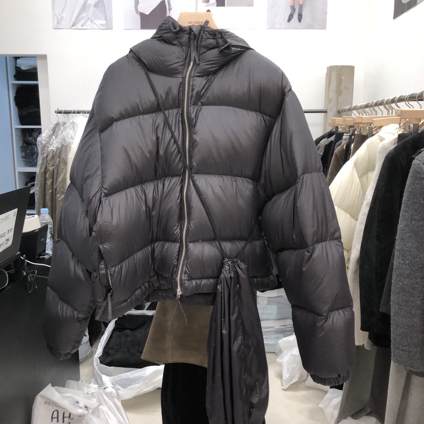 RECOVER東大門㊣代購女裝新品推薦25秋冬休閑短款羽絨服填充絨RECOVER/MOMENT短款羽絨服圖色2