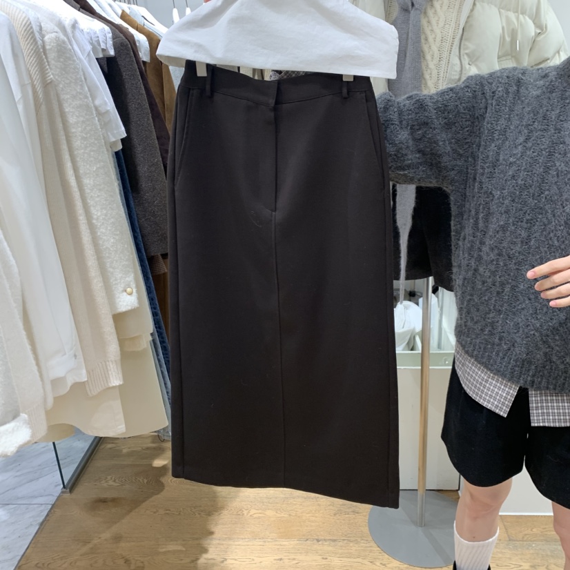 VERVEINE東大門㊣直郵女裝新品職業休閑真品半身裙中短裙羊毛VERVEINE半身裙/中短裙