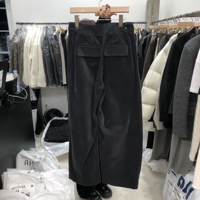 RECOVER韓國代購㊣女裝新品職業休閑熱賣真品25秋冬時尚休閑褲RECOVER/MOMENT休閑褲
