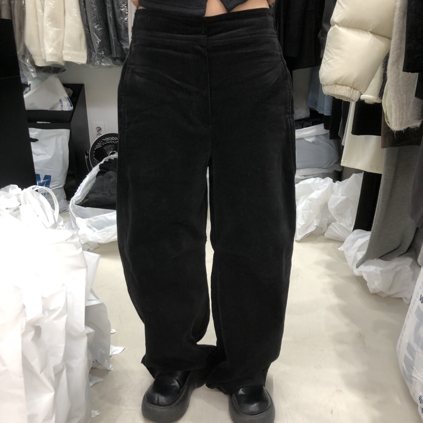 RECOVER韓國代購㊣女裝新品職業休閑熱賣真品25秋冬時尚休閑褲RECOVER/MOMENT休閑褲圖色2
