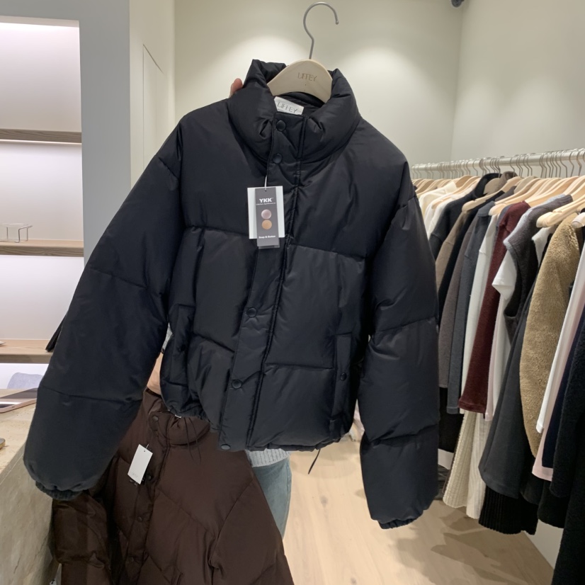 LIFFEY東大門㊣實拍女士新款休閑時尚真品職業短款羽絨服絨LIFFEY短款羽絨服圖色4