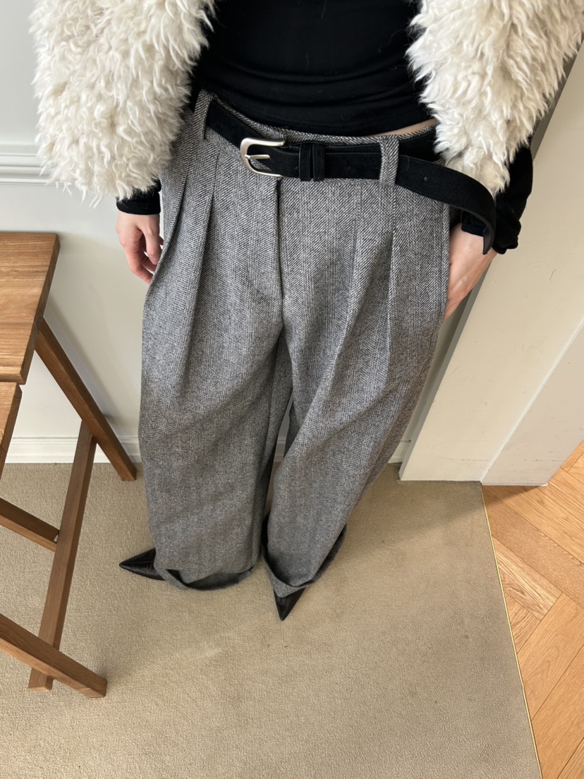 ME MO韓國直郵㊣女裝新品休閑時尚推薦真品休閑褲不含腰帶ME MO休閑褲